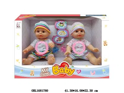 2身装13寸搪胶公仔套装 带IC 各3*AG13包电 主体衣服1款1色_OBL1681780