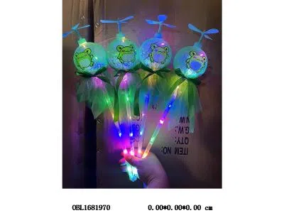 青蛙风车星空棒带灯光 3*AG10包电 4款混装 10支装1中包_OBL1681970