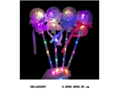 圆形炫彩灯光星空球闪光棒带灯光 3*AG13包电 4色混装 10支装1中包_OBL1682007