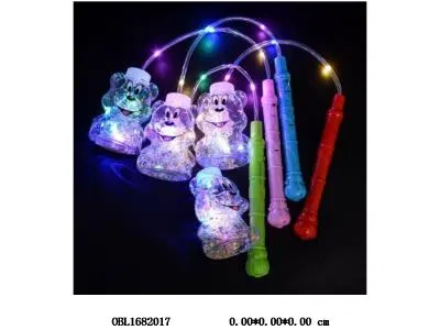 手提米奇灯笼带灯光 2*AA不包电 4色混装 10支装1中包_OBL1682017