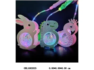 卡通手提灯笼带灯光 2*AA不包电 3款混装 10支装1中包_OBL1682025