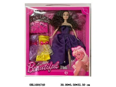 11.5寸实身芭芘套装  主体衣服1款1色_OBL1684740