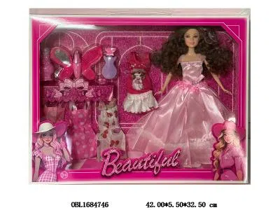 11.5寸实身芭芘套装  主体衣服1款1色_OBL1684746