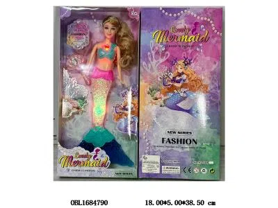 11.5寸实身美人鱼芭芘套装  主体衣服1款1色_OBL1684790