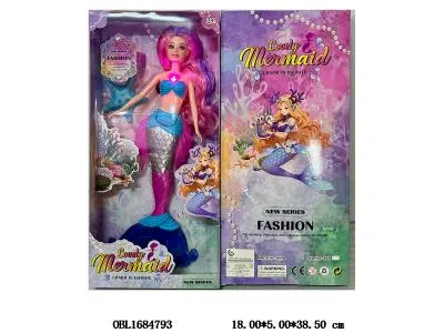 11.5寸实身美人鱼芭芘套装  主体衣服1款1色_OBL1684793