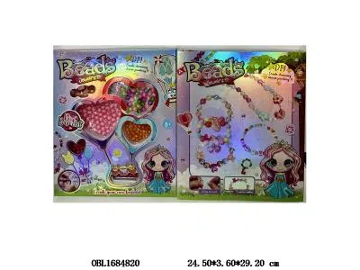 串珠套装 高级玩具珠（亚克力珠）_OBL1684820