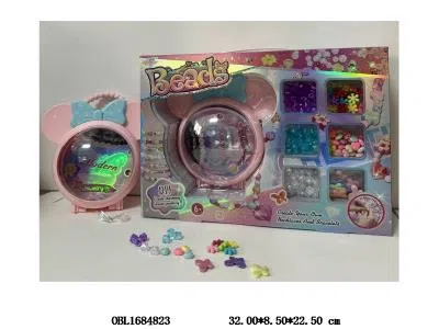 串珠套装 高级玩具珠（亚克力珠）收纳盒_OBL1684823