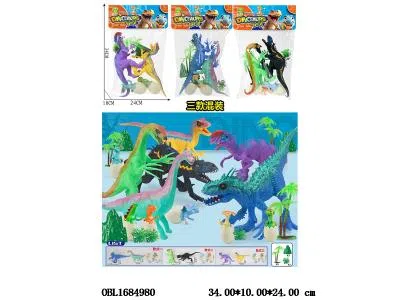 硬料动物套装 3款混装_OBL1684980