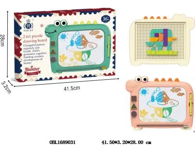 2合1拼图画板 2色可清装可混装_OBL1689031
