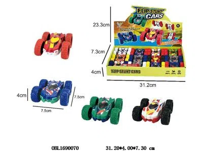 双惯性翻斗车 12只装1展示盒_OBL1690070