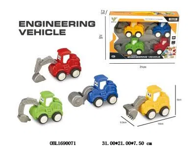4只装卡通按压工程车_OBL1690071