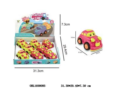 惯性卡通汽车 8只装1展示盒_OBL1690085