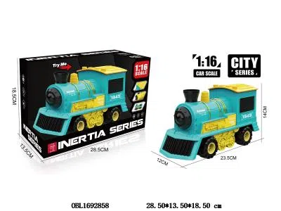 1:16惯性仿真火车
带灯光声音 3*AAA不包电_OBL1692858