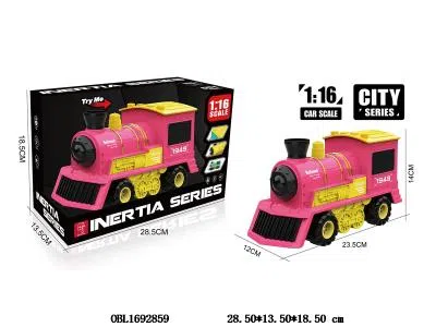 1:16惯性仿真火车
带灯光声音 3*AAA不包电_OBL1692859