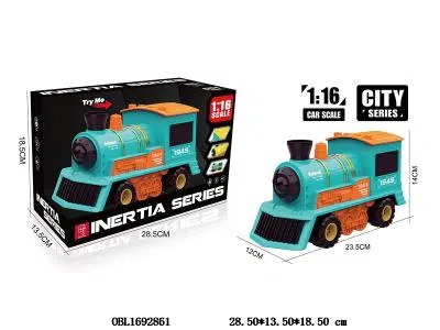 1:16惯性仿真火车
带灯光声音 3*AAA不包电_OBL1692861