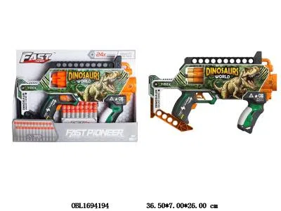 电动EVA软弹枪 4*AA不包电_OBL1694194