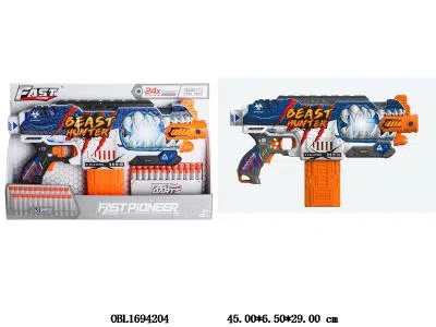 电动EVA软弹枪 6*AA不包电_OBL1694204