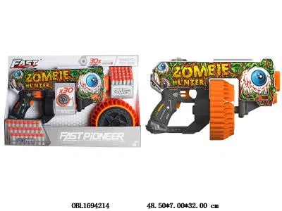 电动EVA软弹枪 6*AA不包电_OBL1694214