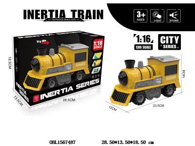 惯性火车
 带灯光声音 3*AAA无包电_OBL1567487