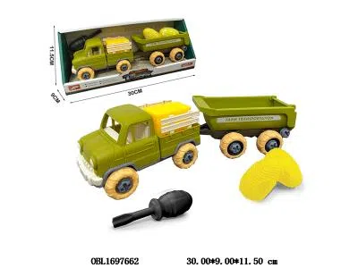 拆装皮卡农夫车套装 配玉米_OBL1697662