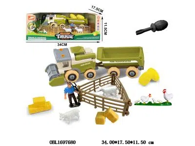 拆装收割机农夫车农场套装_OBL1697680