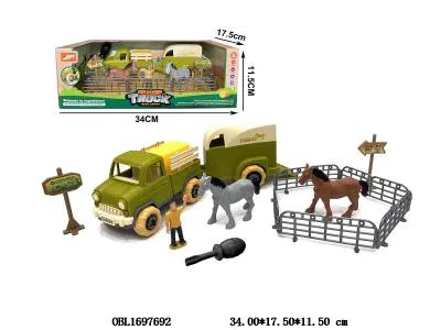 拆装皮卡农夫车农场套装_OBL1697692