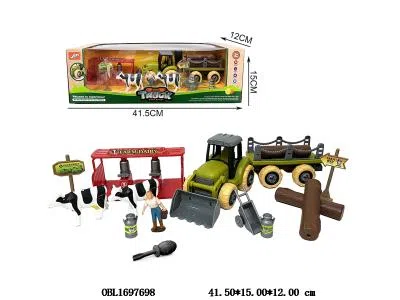 拆装农夫车奶站农场套装_OBL1697698