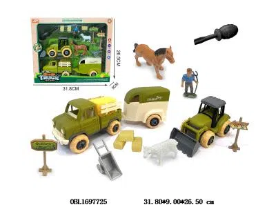 拆装皮卡农夫车农场套装_OBL1697725