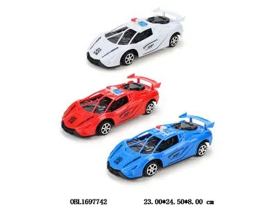 拉线警车带灯光 3*AG13包电 3色混装_OBL1697742