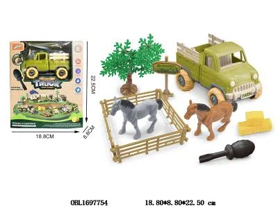 拆装皮卡农夫车农场套装_OBL1697754