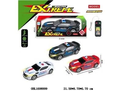线控警车 2*AA不包电 3色混装_OBL1698999