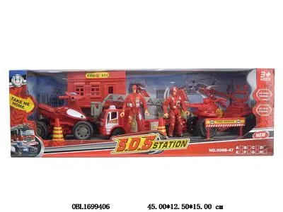 消防套装 滑行沙地摩托车/摩托车/消防车_OBL1699406