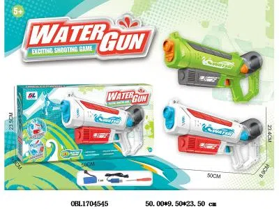 电动水枪配USB线 7.4V锂电池包电 2色混装_OBL1704545