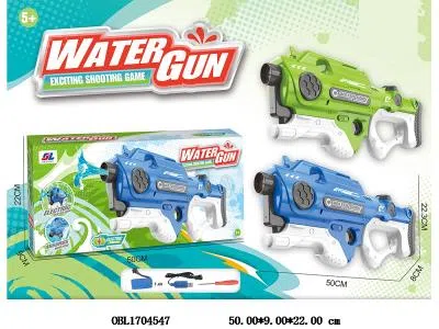 电动水枪配USB线 7.4V锂电池包电 2色混装_OBL1704547