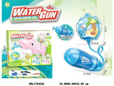 电动背包水枪配USB线 3.7V锂电池包电 蓝色_OBL1704556