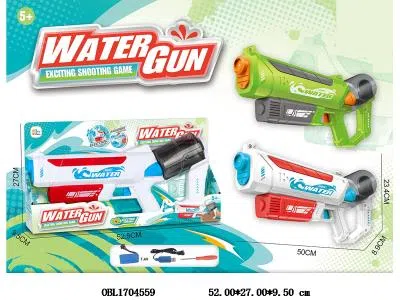 电动水枪配USB线 7.4V锂电池包电 2色混装_OBL1704559