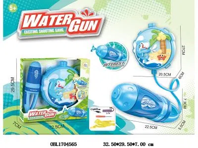 电动背包水枪配USB线 3.7V锂电池包电 蓝色_OBL1704565