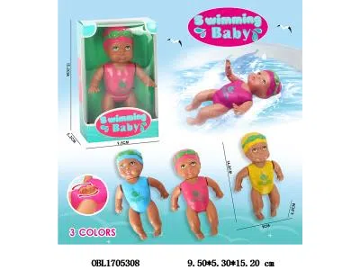 上链戏水娃娃 3色混装_OBL1705308