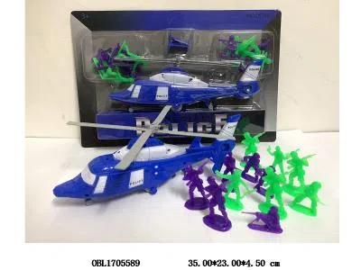 拉线警察飞机套装_OBL1705589