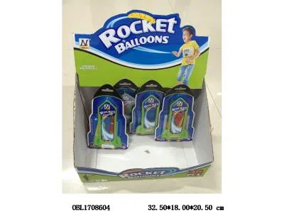 火箭筒气球 36板装1展示盒_OBL1708604