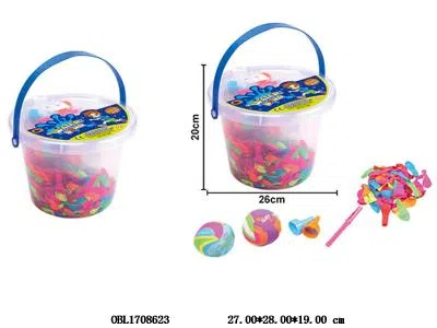 500只装水气球 打结器/水漏/水布球_OBL1708623