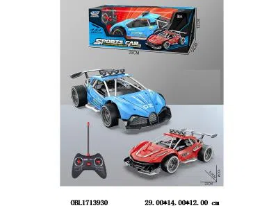 遥控赛车 车身4*AA不包电 遥控器2*AA不包电 27频率 2色混装_OBL1713930