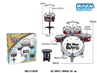 爵士鼓套装 带椅子_OBL1715630
