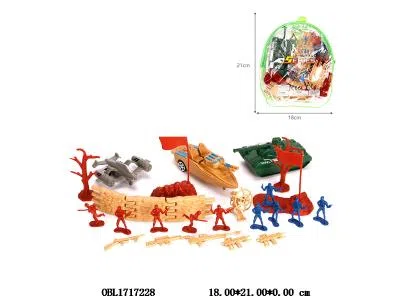 军事套装 滑行坦克/回力飞机_OBL1717228