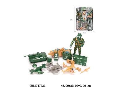 军事套装 滑行坦克/回力飞机_OBL1717230