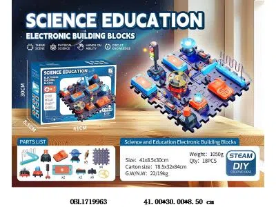 益智科教电路积木 6*AAA不包电_OBL1719963