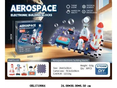 益智航天电路积木 3*AAA不包电_OBL1719964