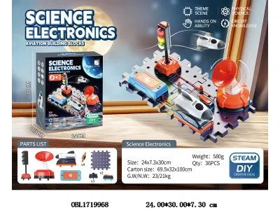 益智DIY电路积木 3*AAA不包电_OBL1719968