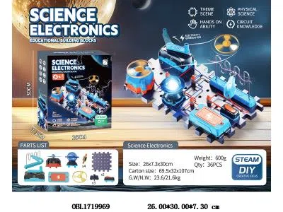 益智DIY电路积木 3*AAA不包电_OBL1719969