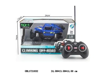 四通遥控攀爬车带灯光  车身3*AA不包电 遥控器2*AA不包电 27频率_OBL1721832